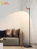 Axyaa Minimalist LED Floor Lamp with Induction Dimming - Modern Design for Living Room