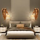 Axya Modern Angel Wall Lamp LED Resin Mermaid Light E27