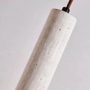 Axya LED Tube Chandelier for Bedroom, Restaurant, Bar - Cream Style Long Pendant Lamp