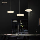 Axyaa Modern White LED Touchable Dimming Chandelier