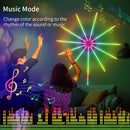 Axyaa Firework LED String Lights with Remote Control & Music Sync