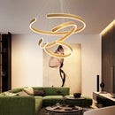 Axyaa LED Pendant Light: Modern Minimalist Nordic Design for Living Room, Bar Counter & Restaurant