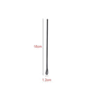 Axyaa Long Handle Stainless Steel Teaspoon for Coffee, Tea, Dessert, and Ice Cream