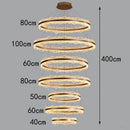 Axyaa LED Chandeliers for Modern Home Decor and Indoor Lighting