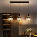 Axyaa Crystal Chandelier Pendant Light for Living Room Dining Room Ceiling Light