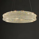 Axyaa Luxury Crystal Ceiling Chandelier for Elegant Indoor Decor