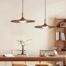Axyaa Retro LED Pendant Light for Dining, Bar & Bedroom in Walnut Color