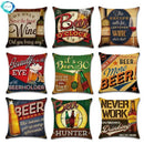 Axyaa Retro Style Cushion Cover for Home Decor and Party Bar Sofa