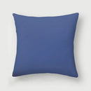 Axyaa Home Decor Polyester Sofa Pillowcase in Warm Orange Blue for Living Room