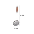 Axyaa Stainless Steel Wooden Handle Kitchen Utensils Set