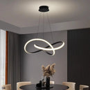 Axyaa Adjustable Pendant Chandelier for Modern Dining Table - LED Ceiling Light