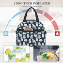 Axyaa Westie Thermal Lunch Bag: Insulated Bento for School Work Picnic