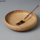 Axyaa Vintage Kiln Ceramic Deep Plate Set