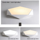 Axya LED Ceiling Lamp: Minimalist Nordic Design for Bedroom, Living Room, Restaurant & Children's Room