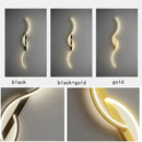 Axyaa Modern LED Wall Sconce Light for Living Room, Stair, TV Background Décor