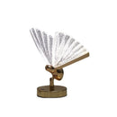 Axya Butterfly LED Desk Lamp: Elegant Crystal Touch Night Light