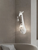 Axya Giraffe Wall Lamp: LED Indoor Bedroom Decor Light for Living Room