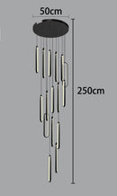Axyaa Modern Living Room Chandeliers LED Ceiling Lamp Hanging Lights
