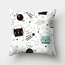 Axyaa Decorative Cushions Pillowcase - Soft Polyester Throw Pillow Cover for Sofa Décor