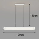 Axyaa LED Chandeliers for Modern Home Decor - Pendant Light Fixtures for Living and Dining Room