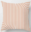 Axyaa Geometric Pattern Plush Cushion Cover for Home Decor 45x45cm