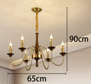 Axyaa Modern Living Room Chandeliers LED Ceiling Hanging Lights