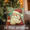 Axyaa Christmas Cushion Covers in Festive Designs for Sofa, Bedroom, Car
