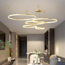 Axyaa LED Ring Pendant Light Chandeliers for Modern Home Decor