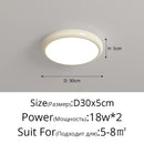 Axyaa Modern LED Ceiling Lamp 5 Colors for Living Room Bedroom Lighting