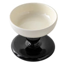 Axyaa Ceramic Pet Bowl: Neck-Friendly Design, Anti-Tipping Base, Promotes Healthy Digestion.