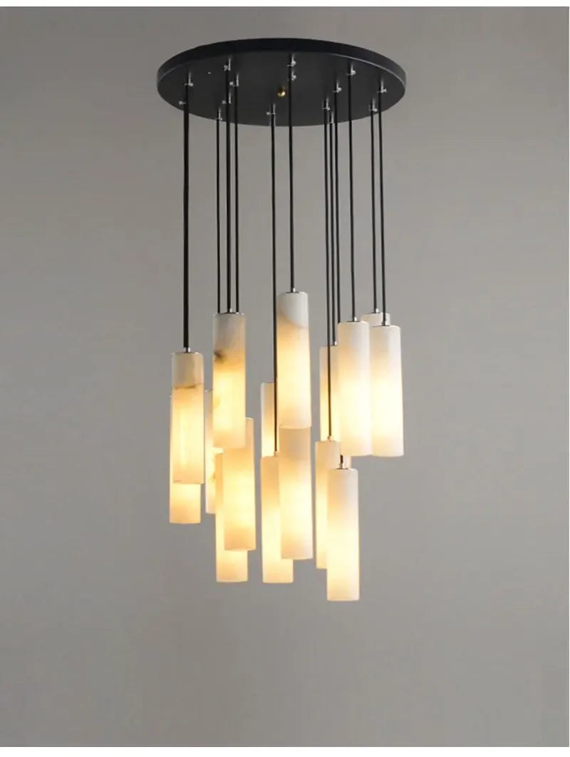 Axyaa Nordic Marble Pendant Light for Bedside and Hallway