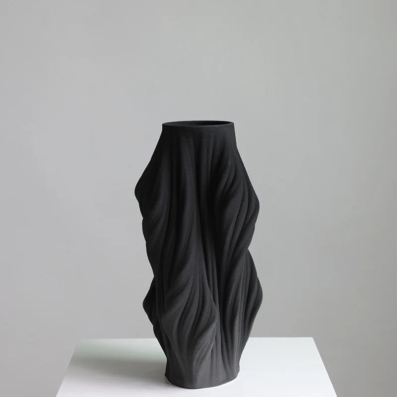 Axya Ceramic Floor Vase for Modern Home Decor
