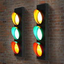 Axyaa Retro Industrial Style Wall Light - Decorative Indoor Wrought Iron Lighting