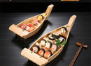 Axya Bamboo Sushi Boat Set for Sashimi & Assorted Cold Dishes