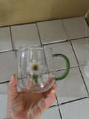 Axyaa 3D Cartoon Animal Glass Cup - Cute Single Layer Cup for Water, Coffee, Juice