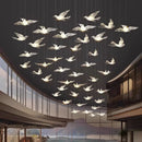 Axyaa Modern LED Pendant Chandelier for Staircase & Living Room Decor