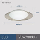 Axyaa Round LED Ceiling Light - Nordic Modern Minimalist Home Decor