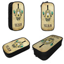 Axyaa Bill Cipher Pencil Case: Big Capacity Pen Box for Students, Office, Stationery