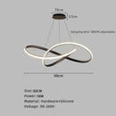 Axyaa Clover Chandelier: Nordic Modern Dining Table Pendant Lights for Home Decor & Living Room