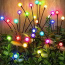 Axyaa Solar Firefly Garden Lights: Wind-Driven LED Outdoor Decor for Ramadan Fest.