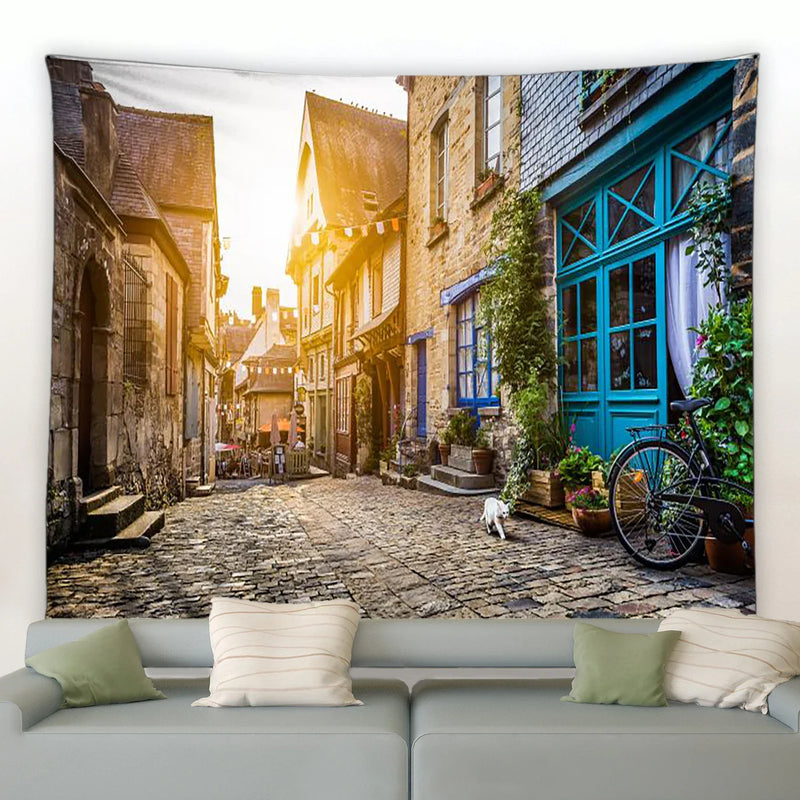 Tropical Ocean Hawaiian Landscape Tapestry for Axyaa Home Decor