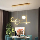 Axyaa Modern LED Ceiling Chandelier Pendant Lights for Bedroom & Dining Room