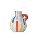 Axyaa Cartoon Ceramic Vase Teapot Handmade Porcelain Flower Home Decor