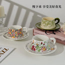 Axyaa Vintage Coffee Cup Breakfast Tea Set for Birthday Wedding Gift