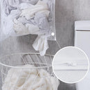 Axyaa Mesh Laundry Basket Wall Organizer with Hook