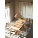 Axya Cone Rice Paper Chandelier for Living Room, Bedroom, Tearoom & Restaurant