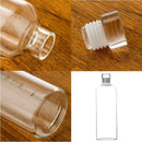 Axyaa Glass Water Bottle: Portable Multi-function Milk Cup for Travel and Sports