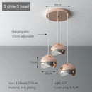 Axyaa Modern Plating Pendant Lights Chandeliers for Dining Room Kitchen Bedroom
