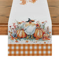 Axyaa Thanksgiving Table Runner: Washable Dining Cloth for Indoor Outdoor Home Décor