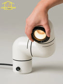 Axyaa Medieval Water Pipe Table Lamp LED - Simple Modern Desk Light